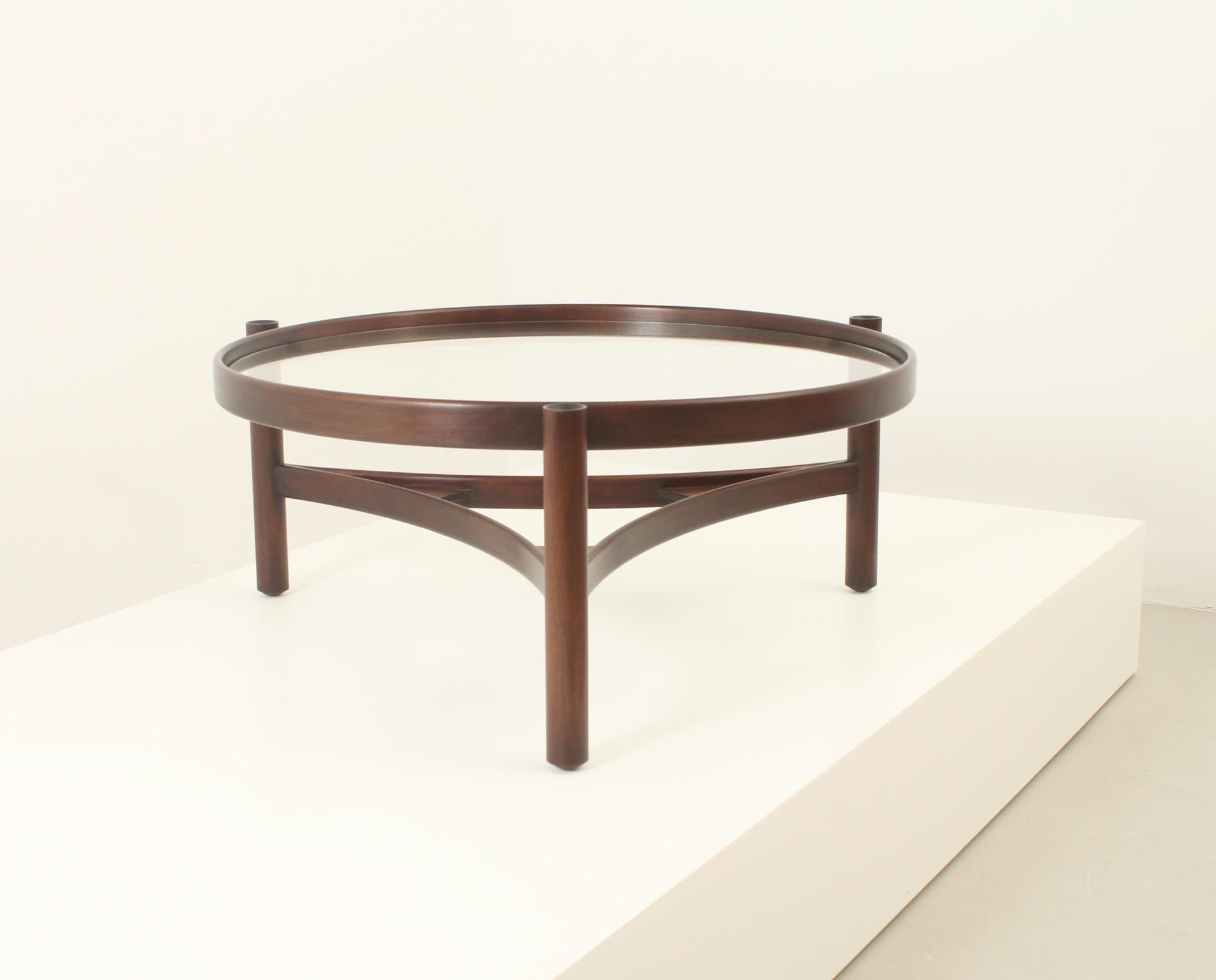 Coffee Table Model 775 by Gianfranco Frattini for Cassina, Italy, 1964 In Good Condition In Barcelona, ES