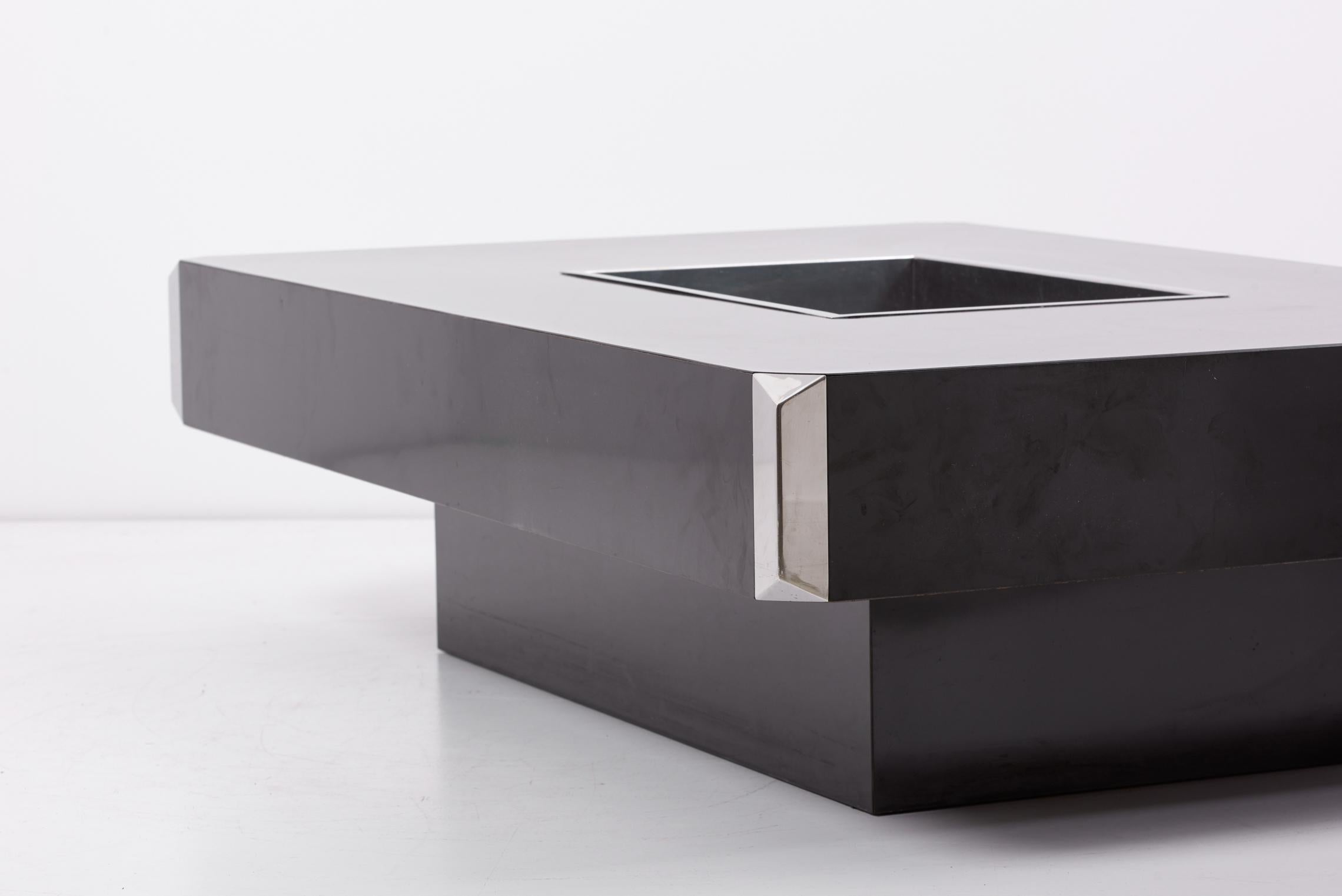 Coffee Table, Model Alveo by Willy Rizzo for Mario Sabot, Italy, 1970s 2