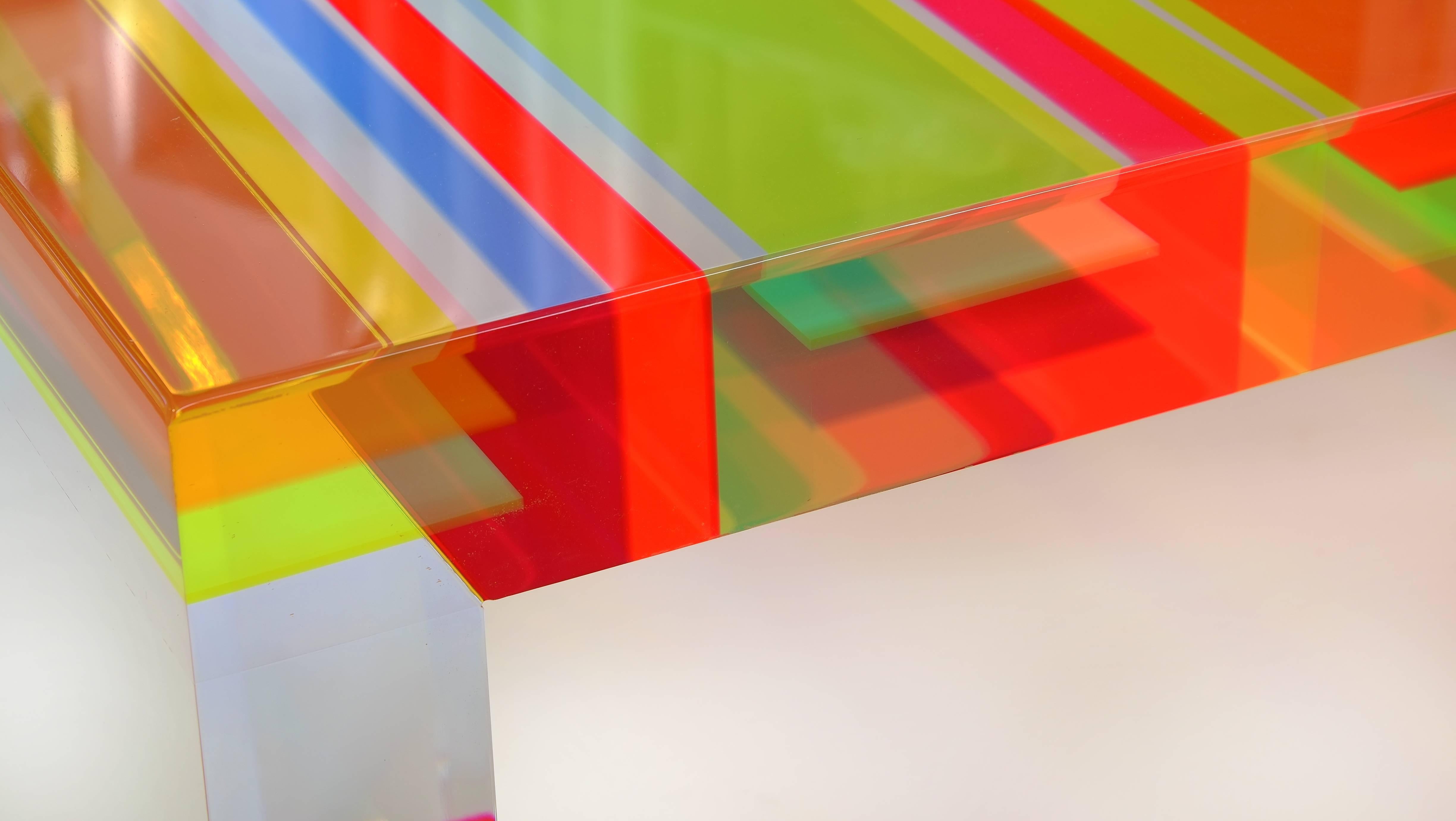 Contemporary Coffee Table Model DNA by Studio Superego, Italy