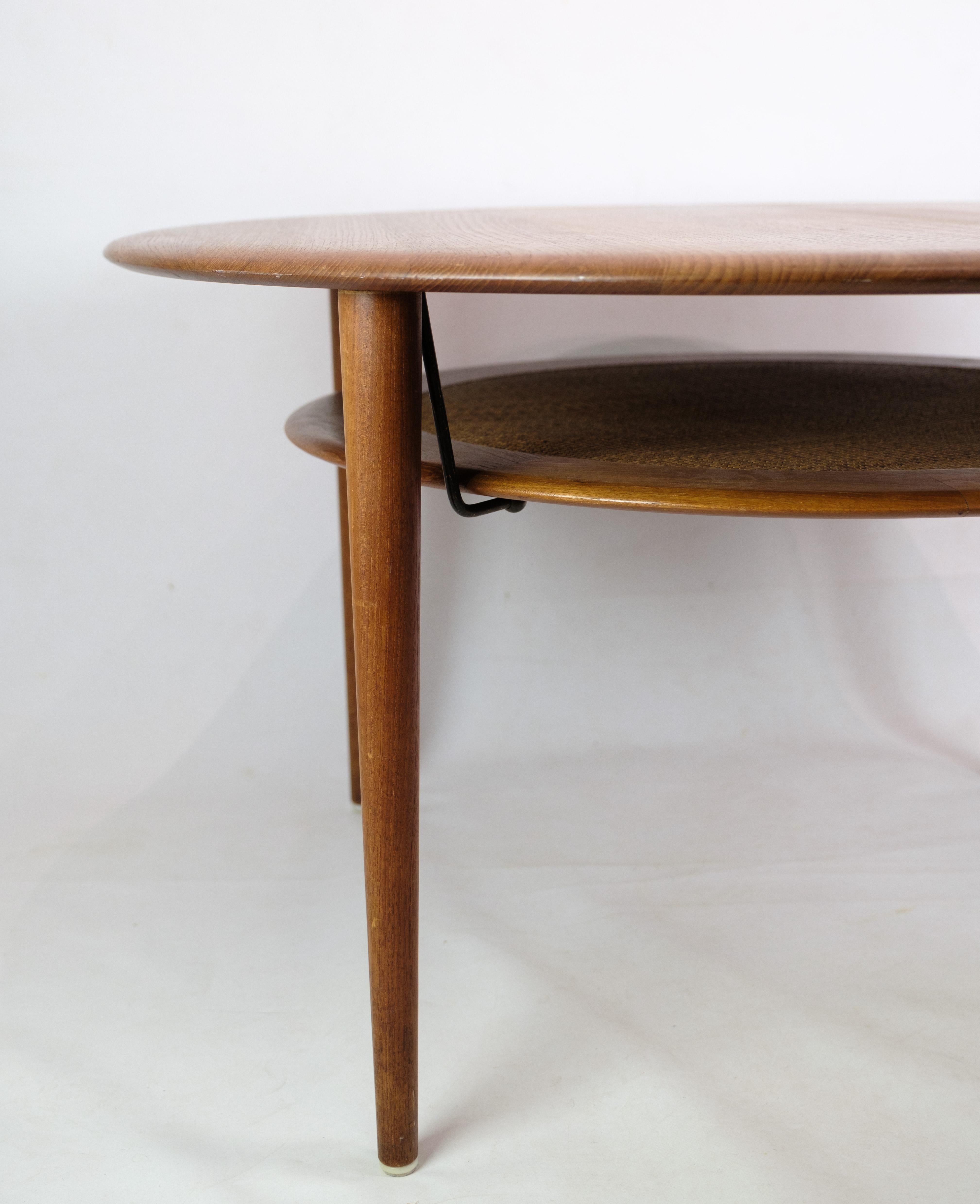 Coffee table, model FD 515, designed by Peter Hvidt & Orla Mølgaard-Nielsen 1954 For Sale 3