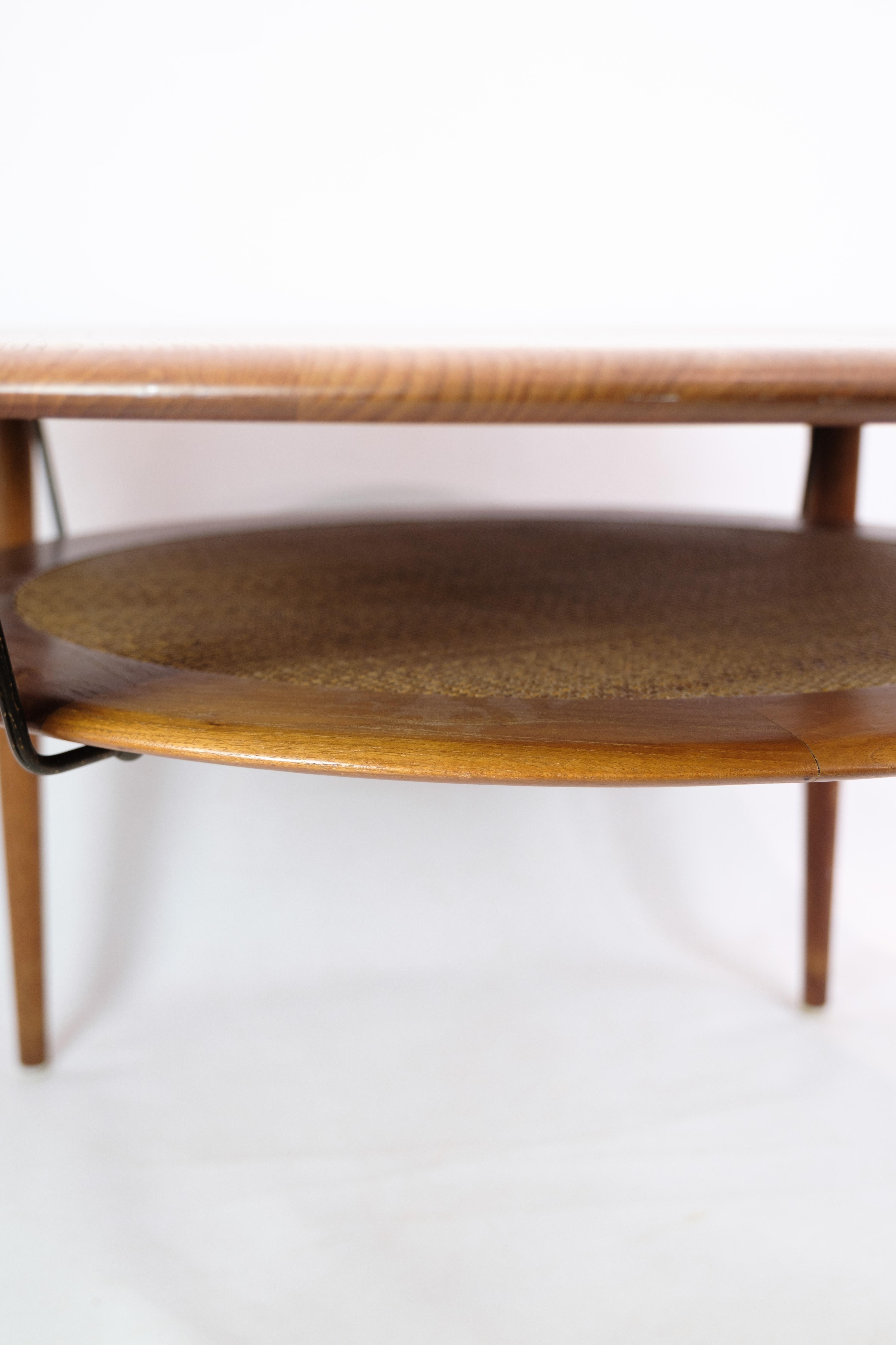 Mid-Century Modern Coffee table, model FD 515, designed by Peter Hvidt & Orla Mølgaard-Nielsen 1954 For Sale