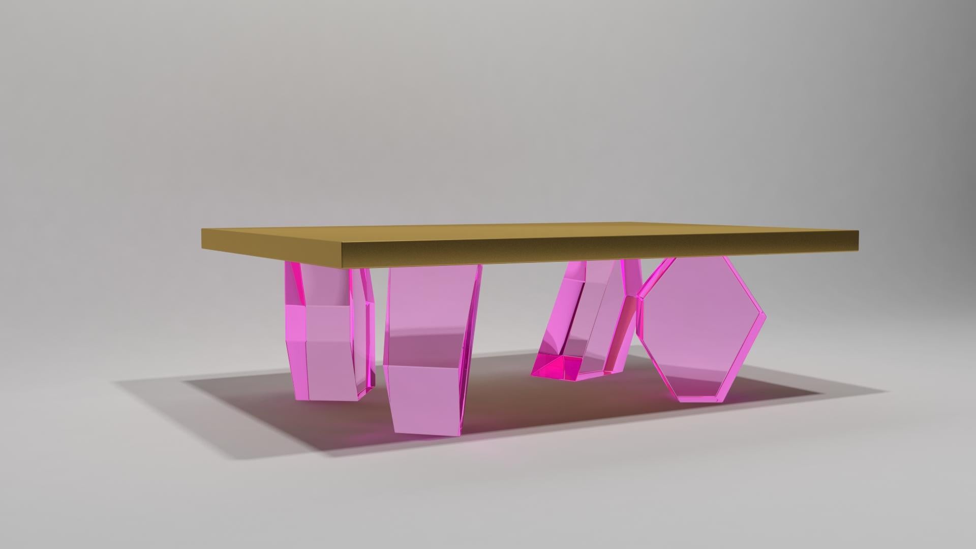 italien Table basse Future Pyrite Model par Studio Superego, Italie en vente