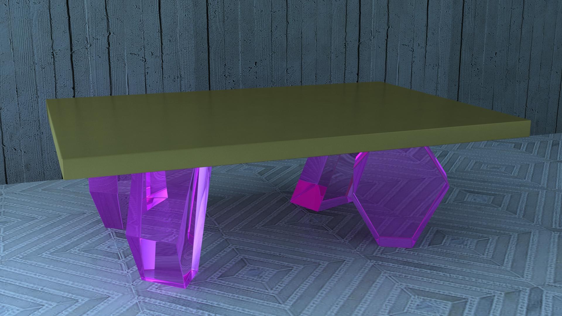 Table basse Future Pyrite Model par Studio Superego, Italie Excellent état - En vente à Milan, Italy