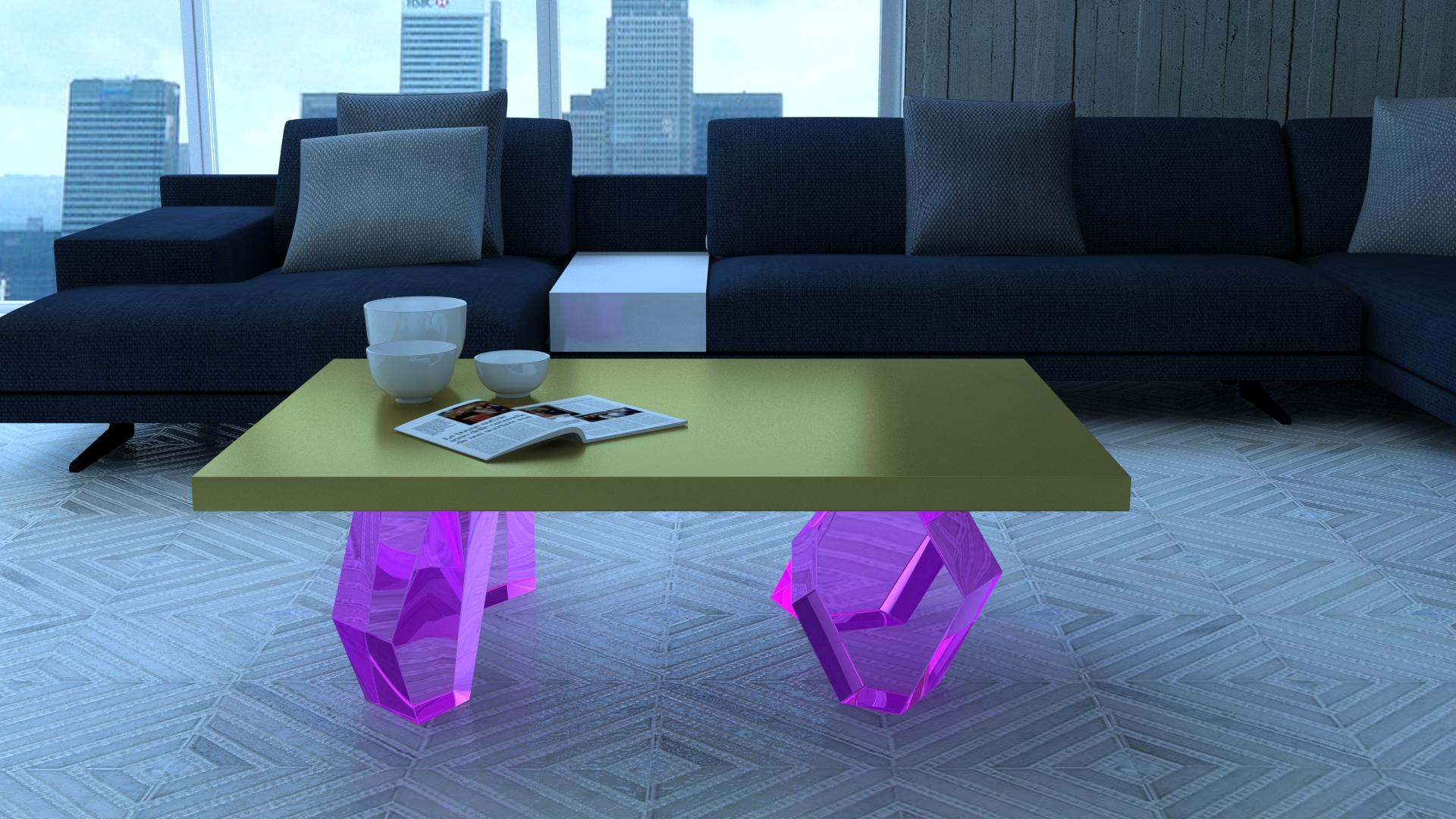 XXIe siècle et contemporain Table basse Future Pyrite Model par Studio Superego, Italie en vente