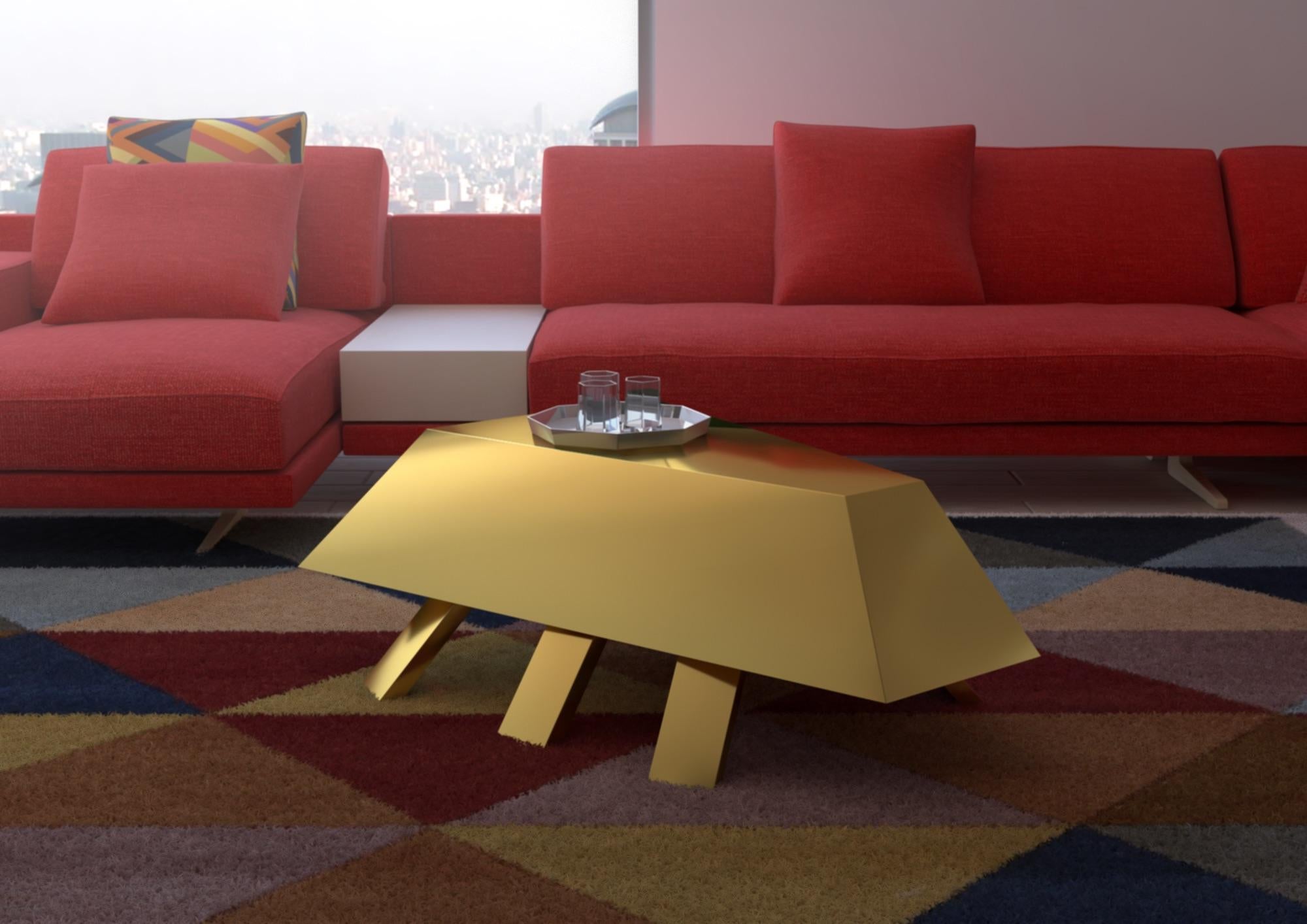 Italian Insetto A Model Coffee Table by Sergio Ragalzi for Superego Editions, Italy For Sale