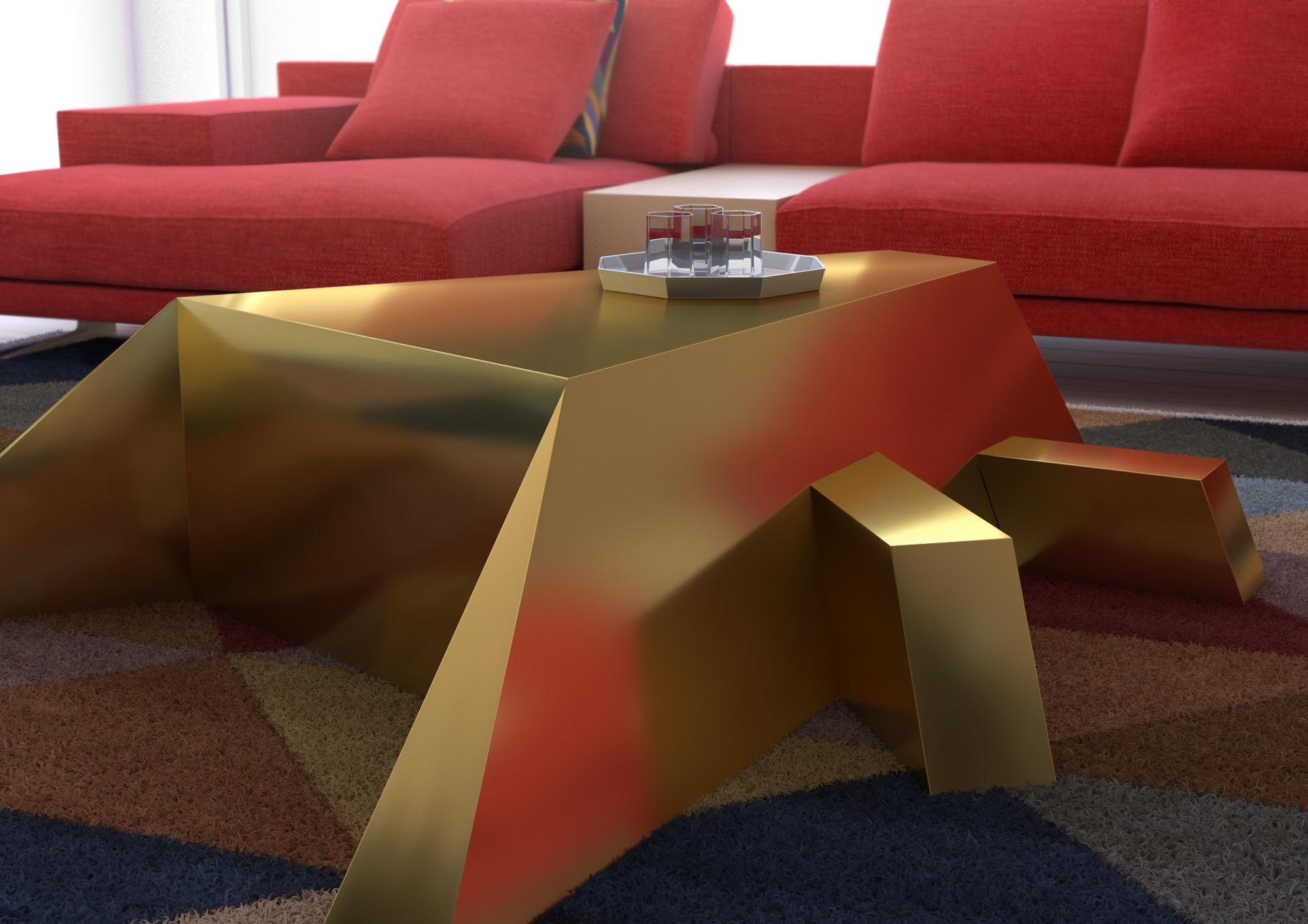 Insetto B Model Coffee Table by Sergio Ragalzi for Superego Editions, Italy For Sale 1