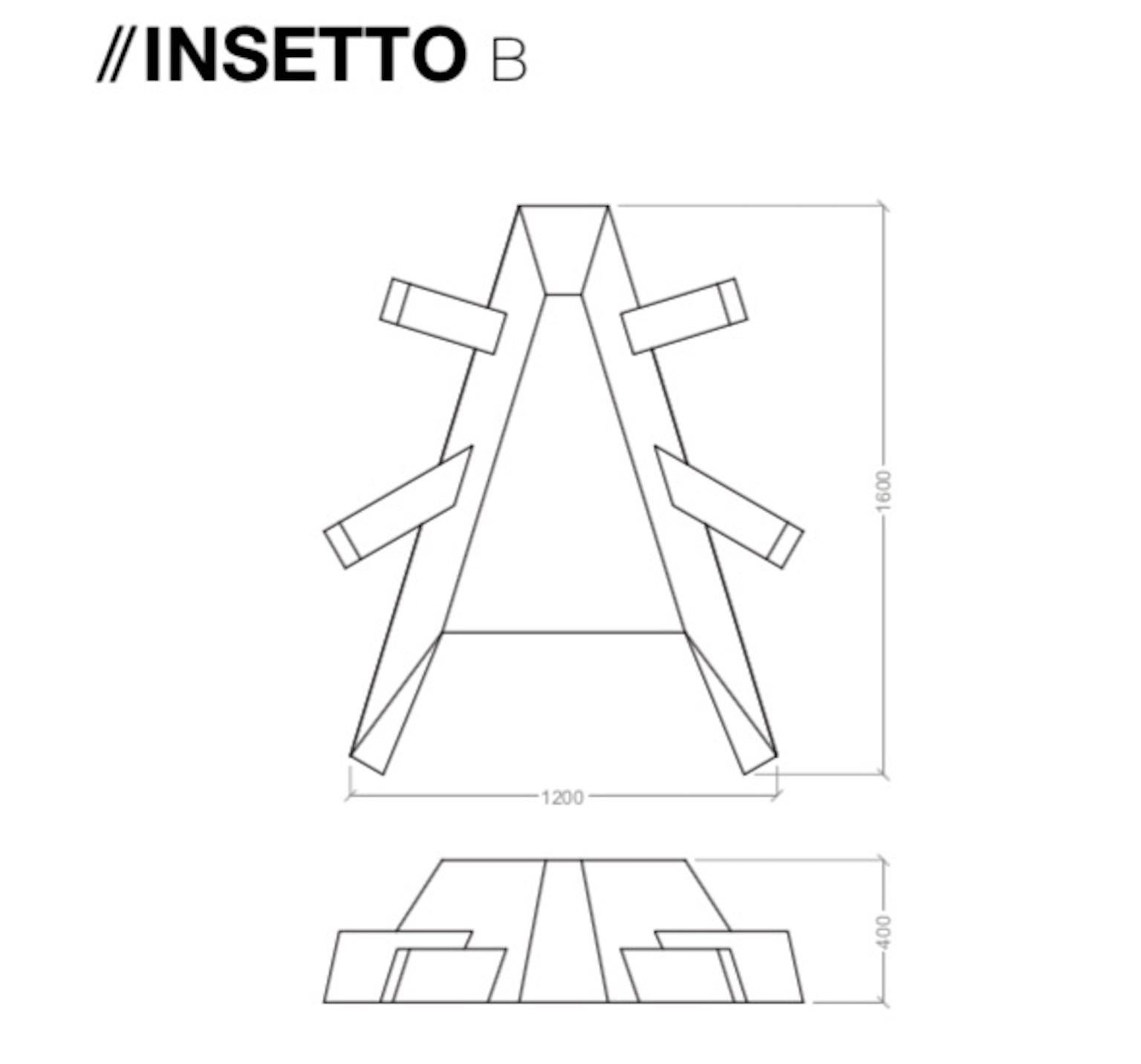 Table basse modèle Insetto B de Sergio Ragalzi pour Superego Editions, Italie en vente 3