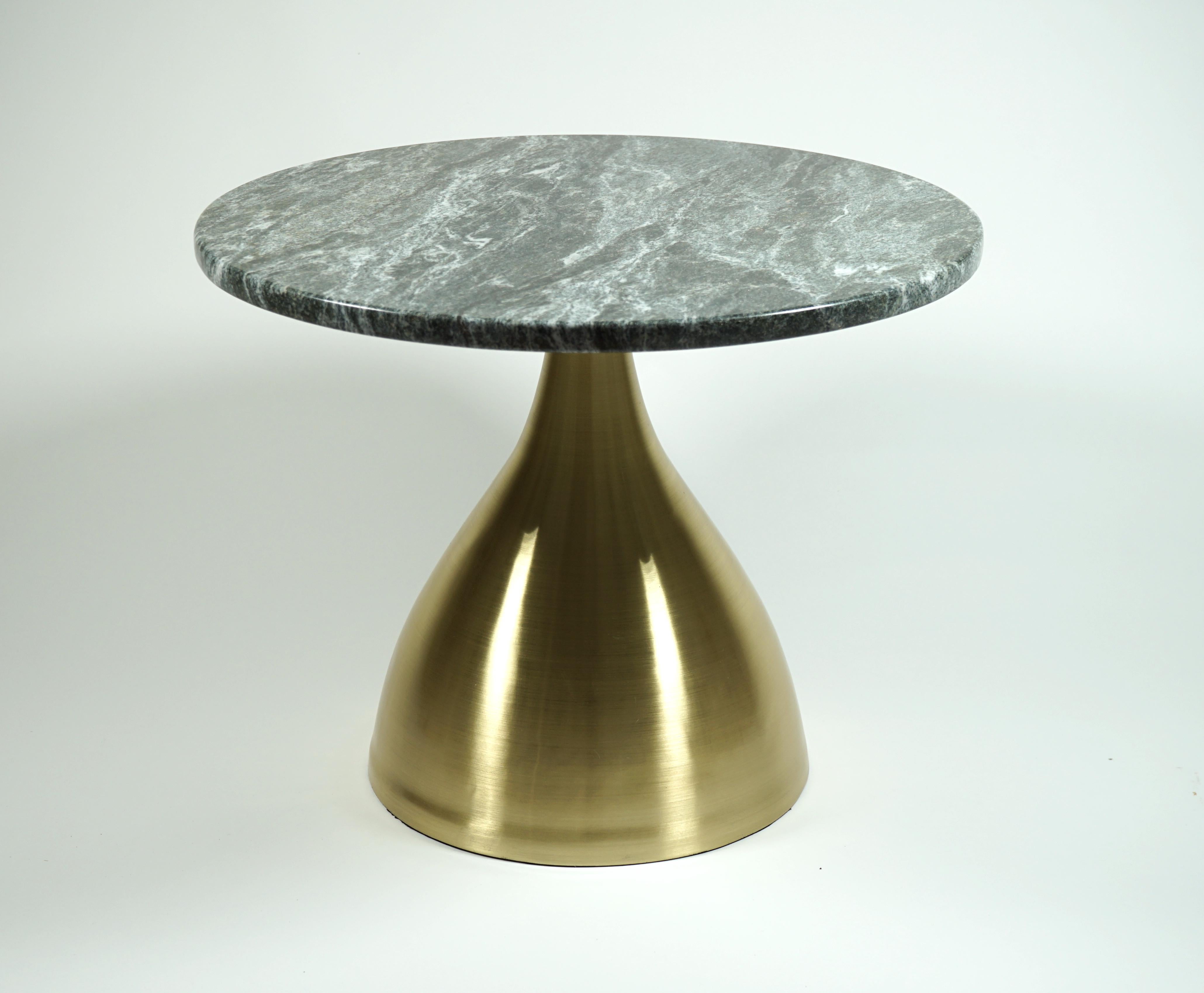 Coffee table model Mushroom designed by Studio Superego for Superego Editions.
Low Table handmade with satin brass leg and Jaco Green marble top.

Biography
Superego editions was born in 2006, performing a constant activity of research in decorative