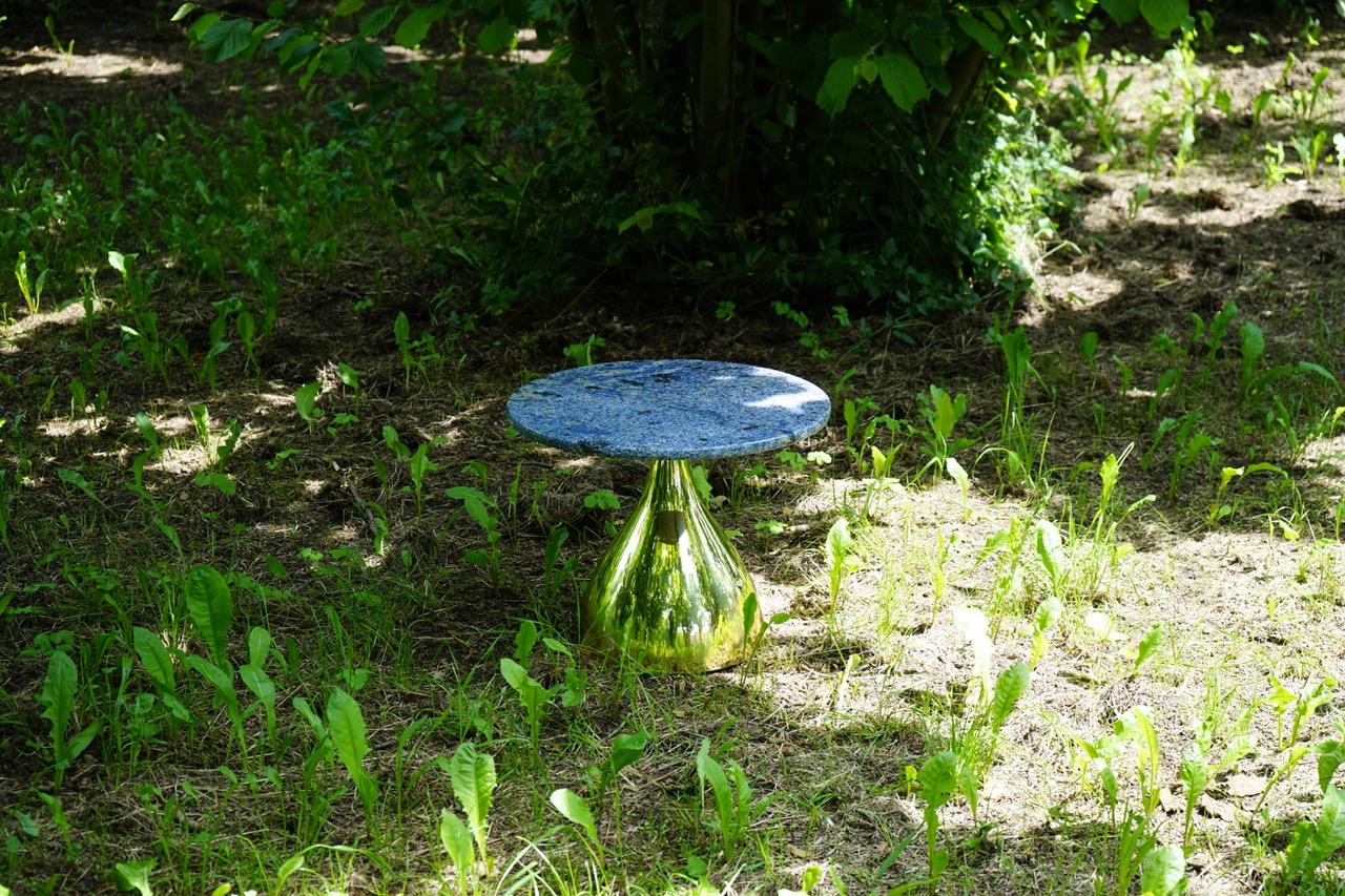 Brass Coffee Table Mushroom Model by Studio Superego, Italy For Sale