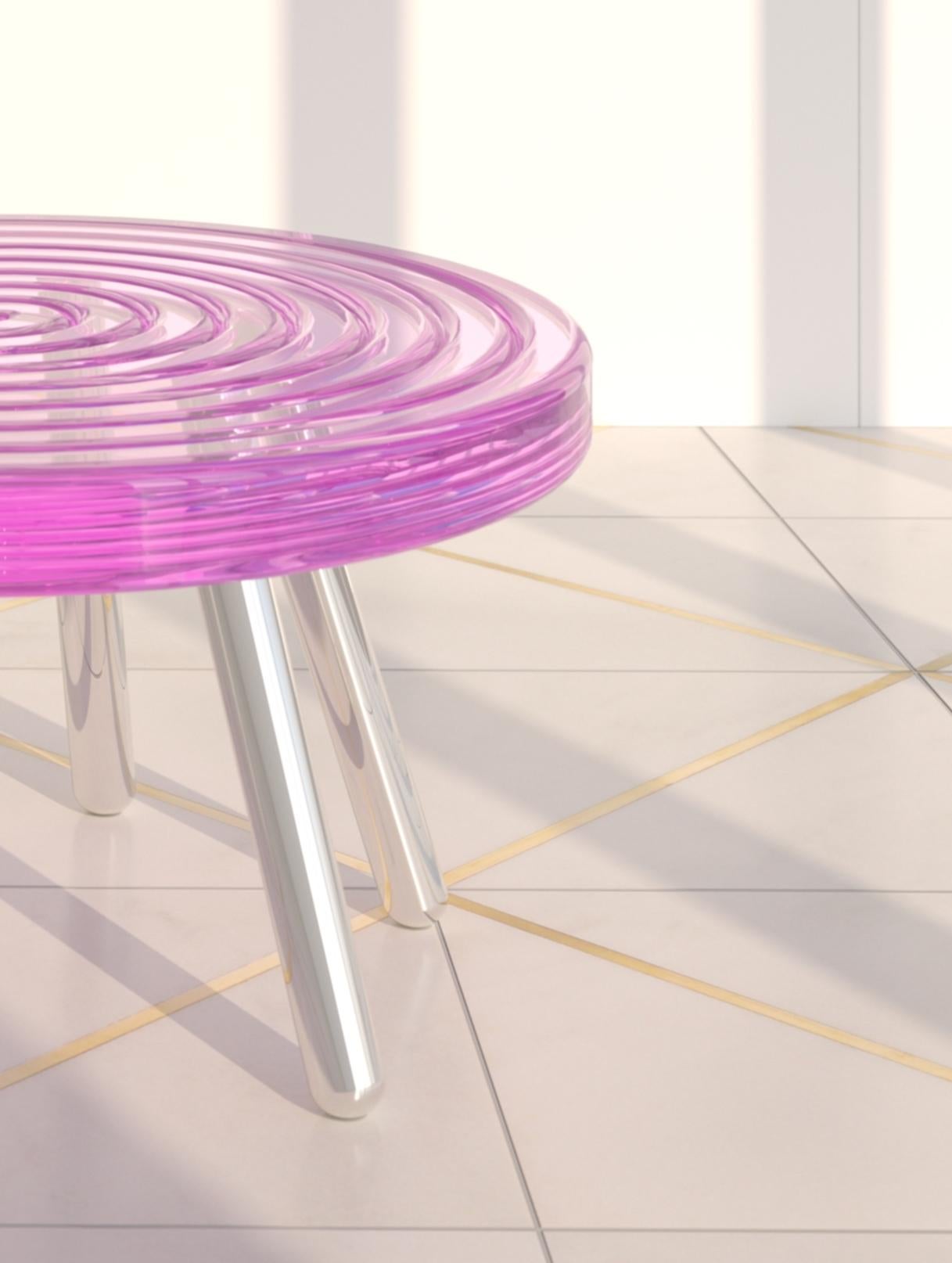 italien Table basse Pop-Licorice Candy Collection du Studio Superego, Italie en vente