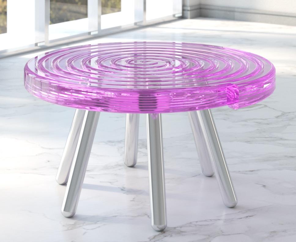 Modern Coffee Table Model Pop-Licorice Candy Collection by Studio Superego, Italy For Sale