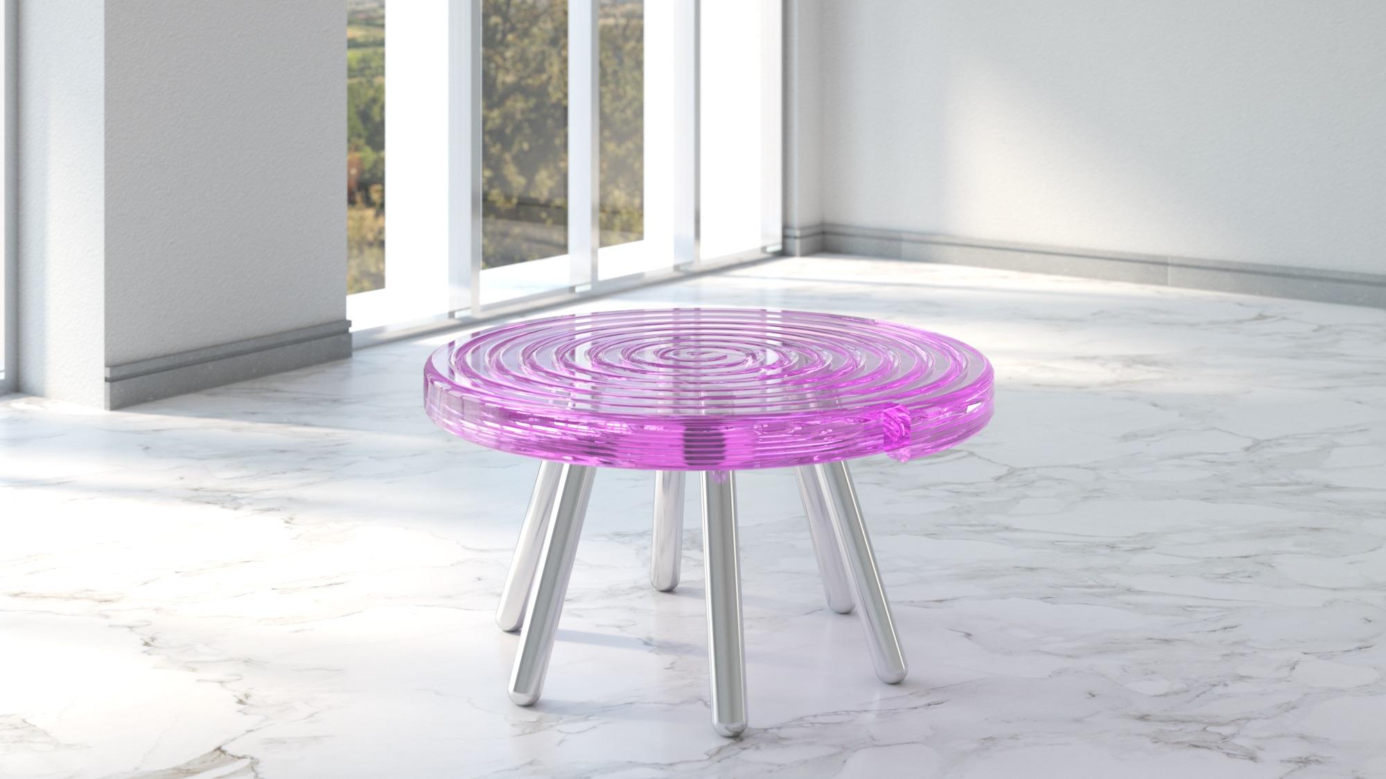 Italian Coffee Table Model Pop-Licorice Candy Collection by Studio Superego, Italy For Sale