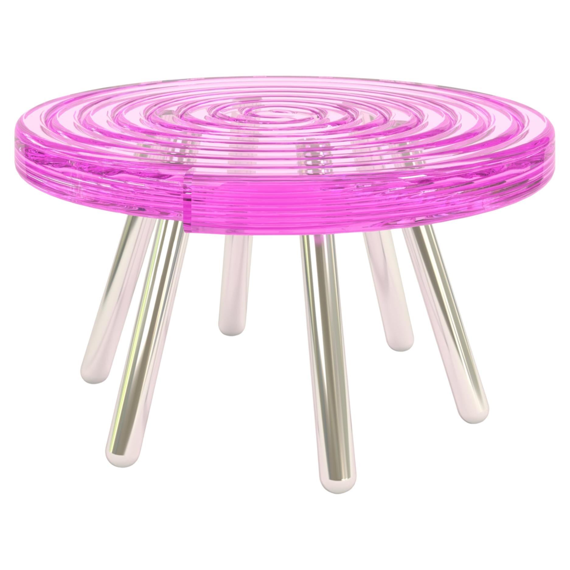 Table basse Pop-Licorice Candy Collection du Studio Superego, Italie
