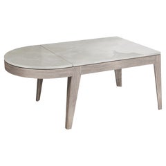 Coffee Table, Modern Design, Wood & Stone
