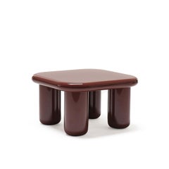 Tavolino Mogg Bilbao - Laccato lucido 85×85 cm / 33,46×P 33,46 pollici