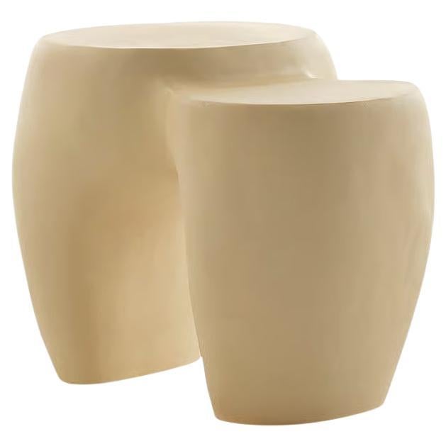 Coffee table Mogg Dune Small - W 60 cm 23.6 inch - Ivory