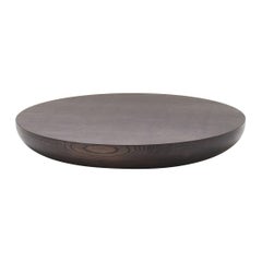Mesa de centro Mogg Olo 100 - Fresno macizo teñido de oscuro - diseño Antonio Facco