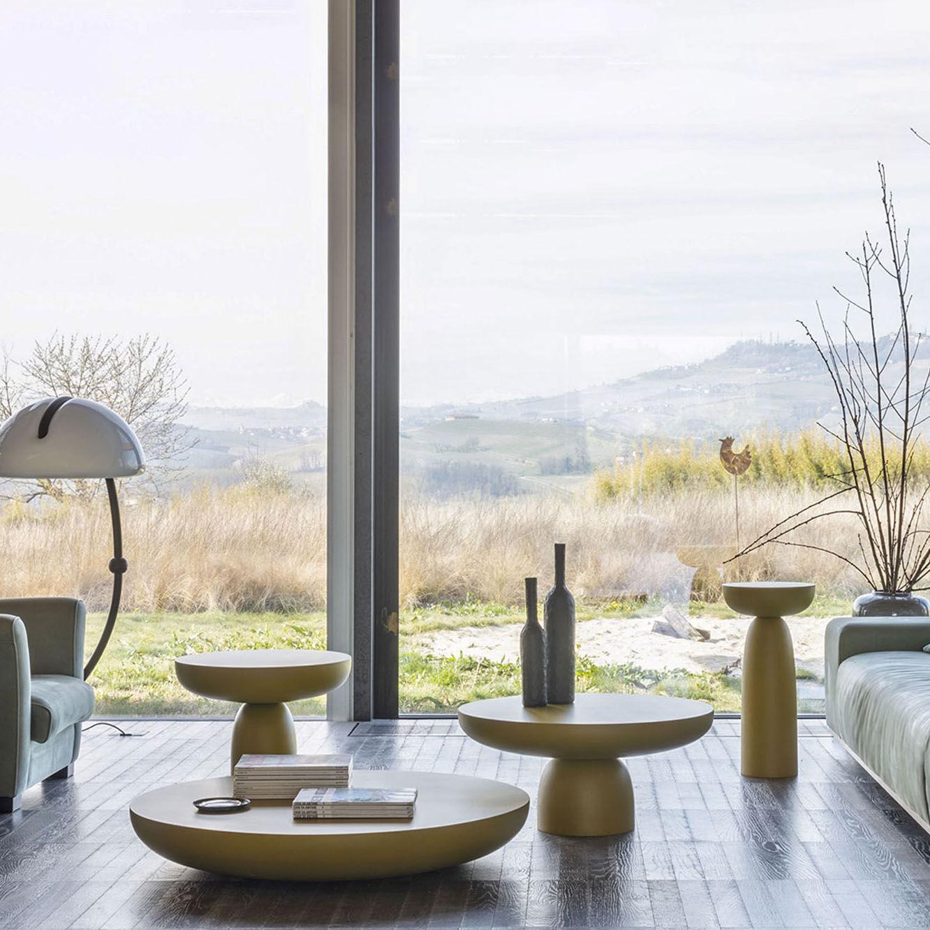 Contemporain Table basse Mogg Olo 30 - couleurs RAL - design Antonio Facco en vente