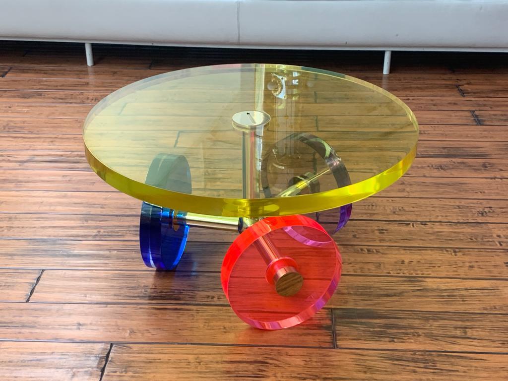 Coffee Table Moulin Model by Studio Superego, Italy For Sale 11