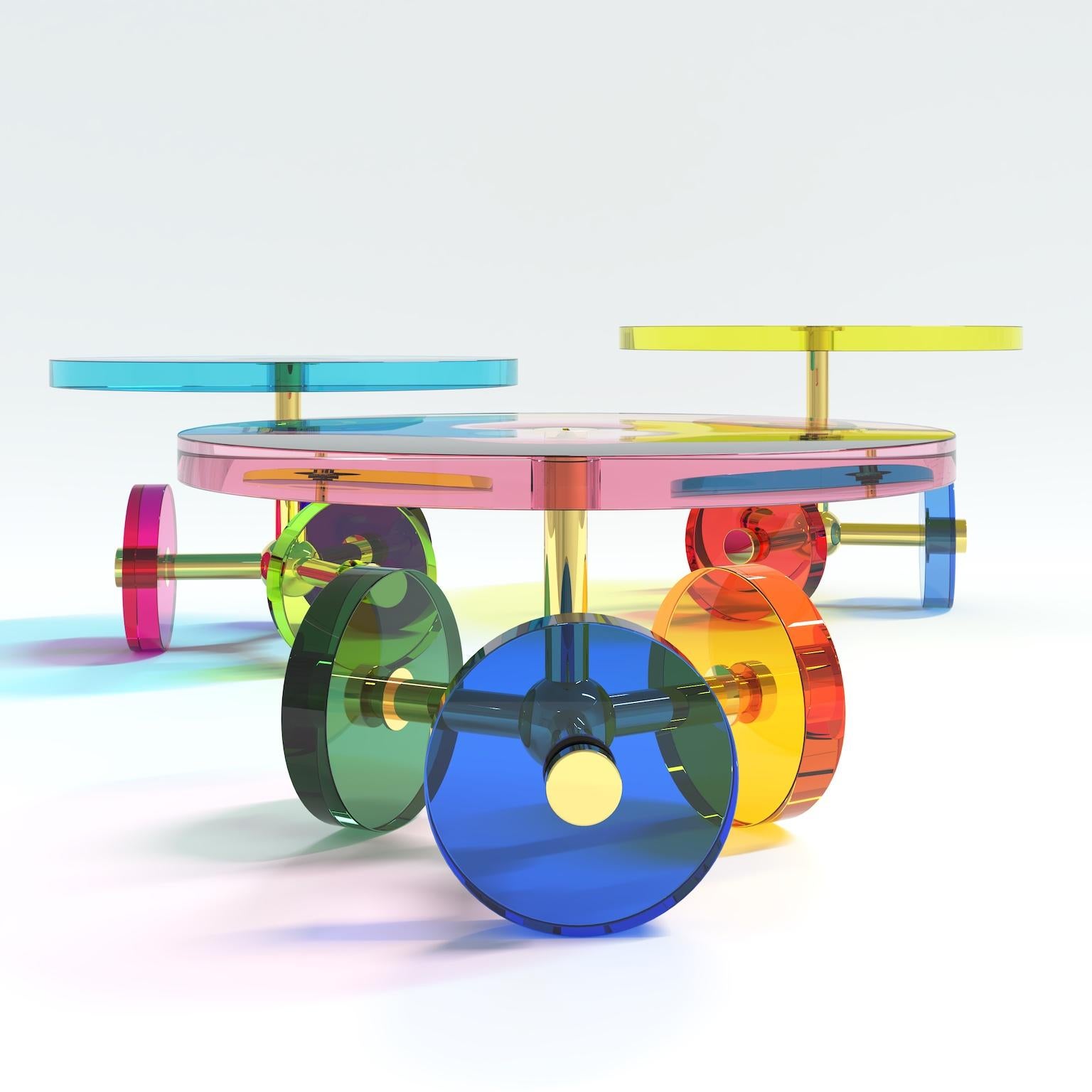 Table basse Moulin Model by Studio Superego, Italie en vente 1