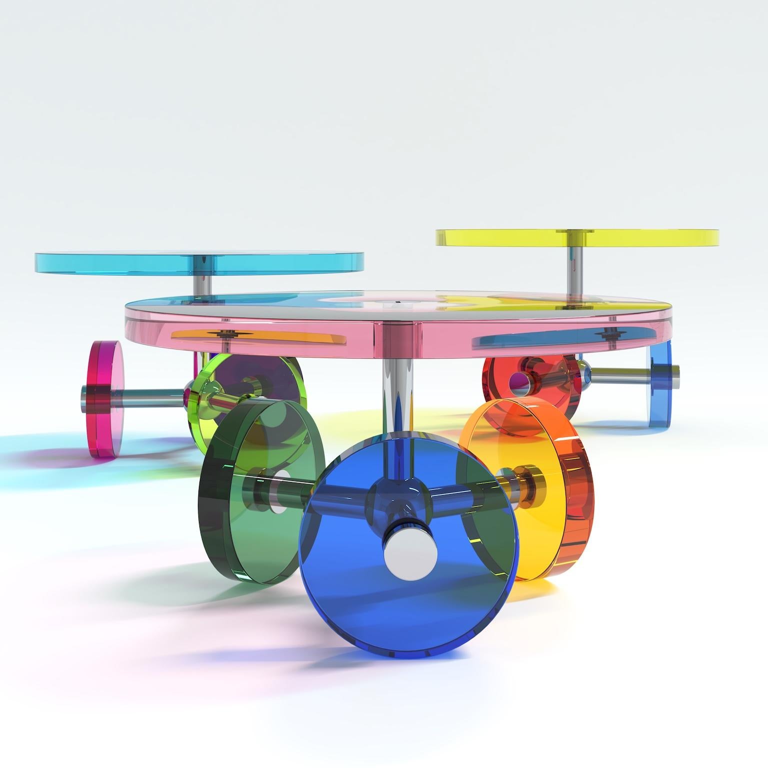 Table basse Moulin Model by Studio Superego, Italie en vente 2