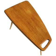 Tavolino da caffè n° 44 in Oak, Pierre Cruège per Form A, Francia, 1950