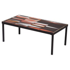 Coffee table "Navette" by Roger Carpon, 1960s