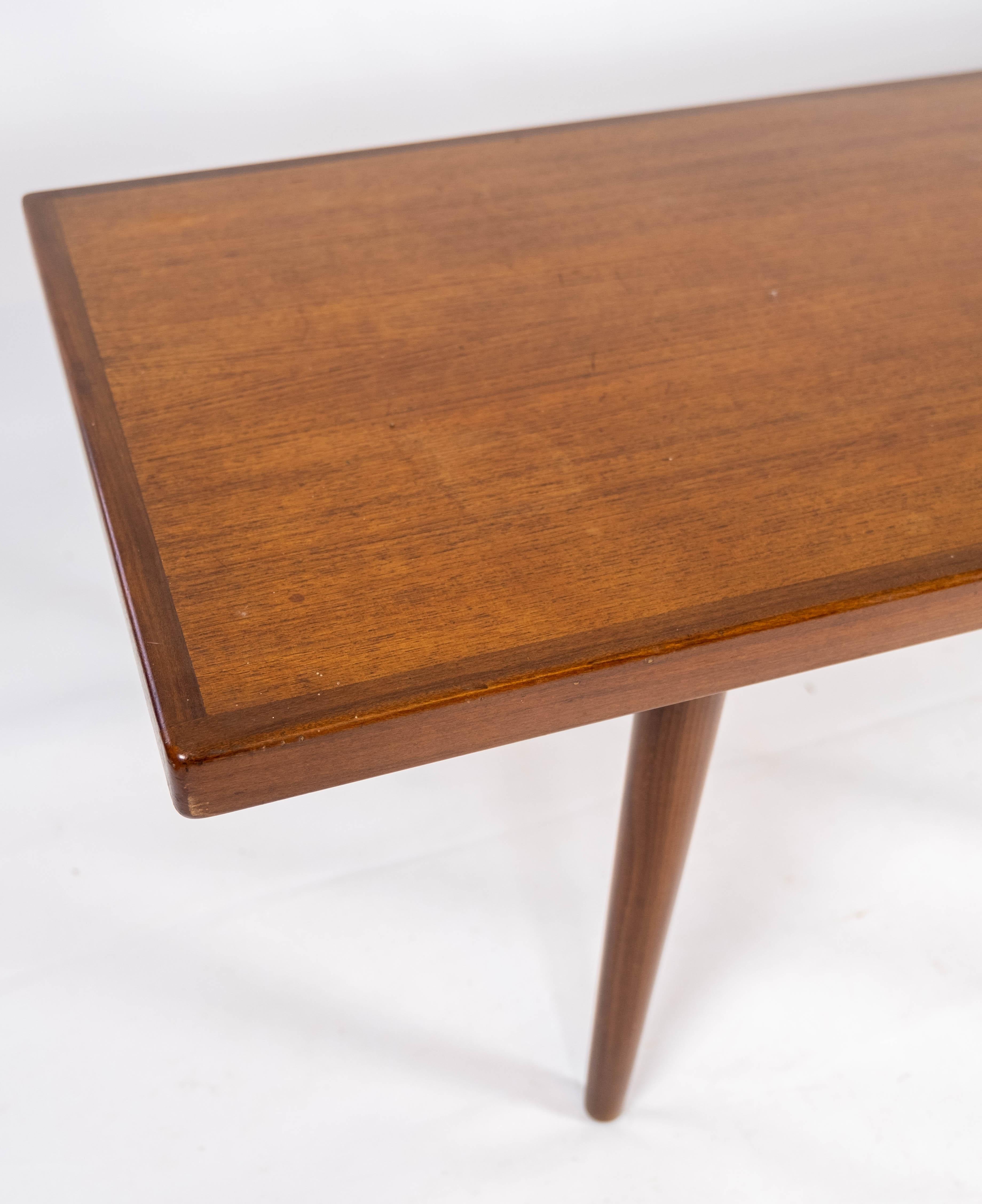 Coffee Table Made In Teak, Danish Design From 1960s In Good Condition For Sale In Lejre, DK