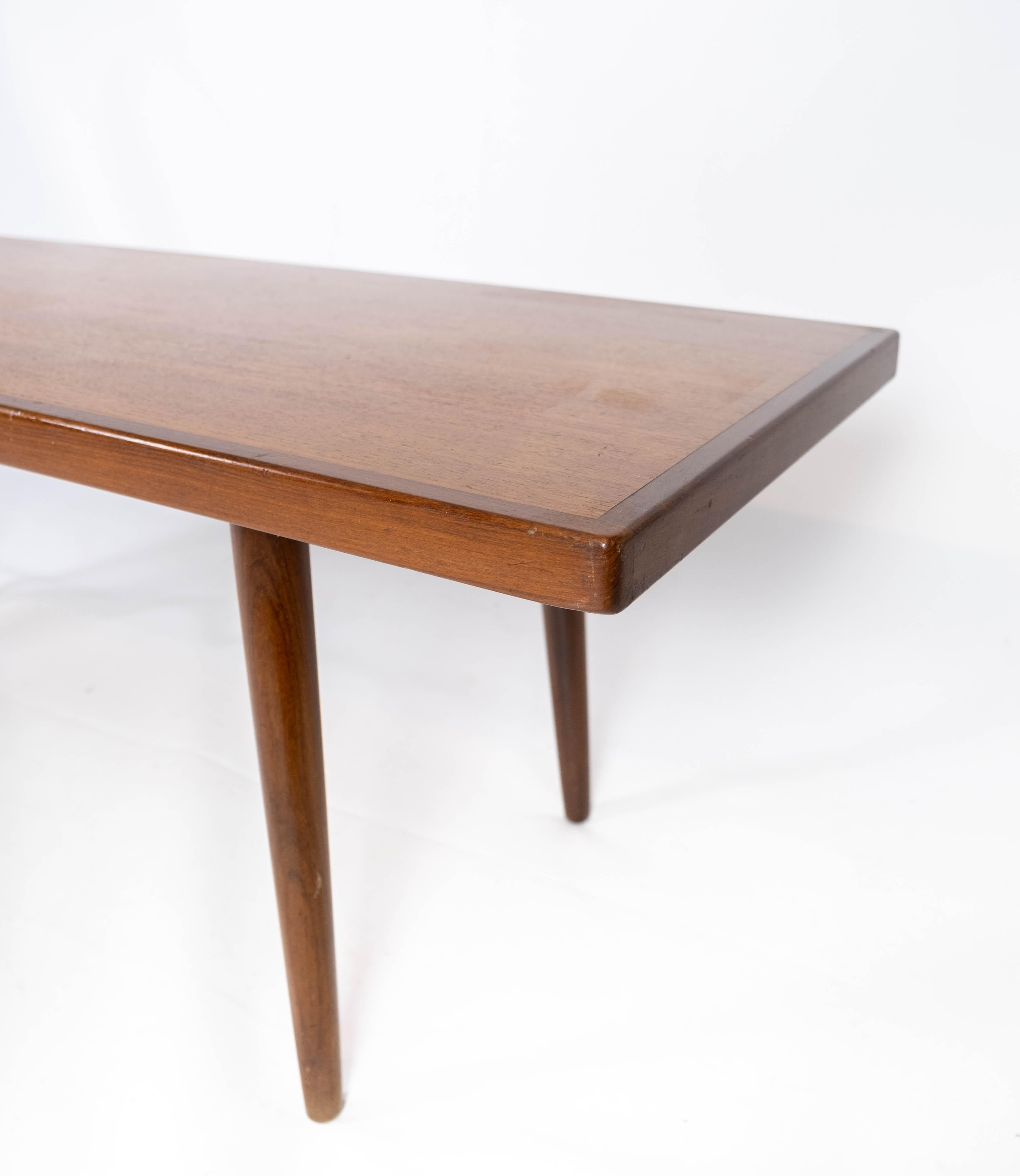 Mid-20th Century Coffee Table Made In Teak, Danish Design From 1960s For Sale
