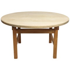 Coffee Table of Oak Designed by Hans J. Wegner and Manufactured by PP. Furniture