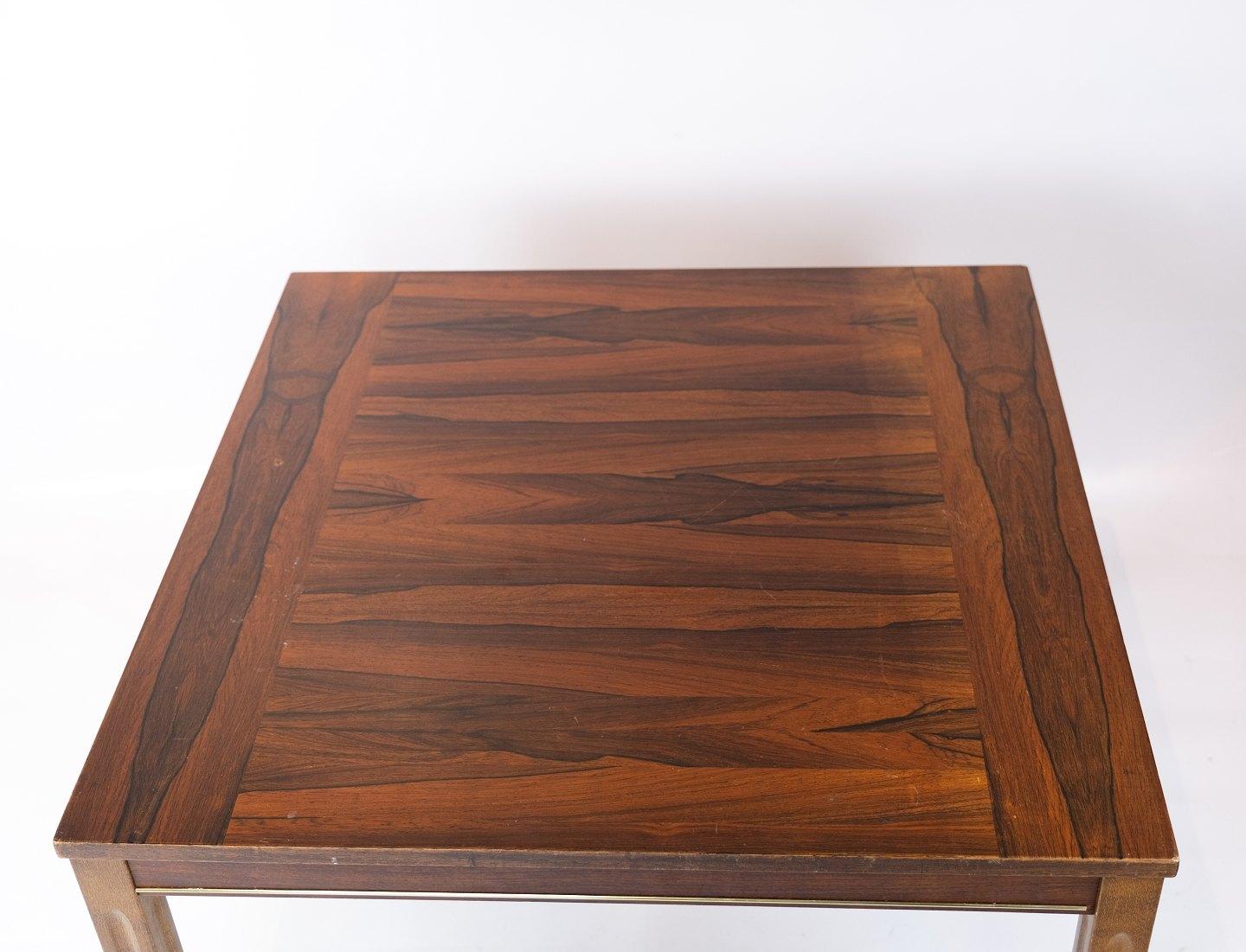 Scandinavian Modern Coffee Table of Rosewood of Danish Design from the 1960s For Sale