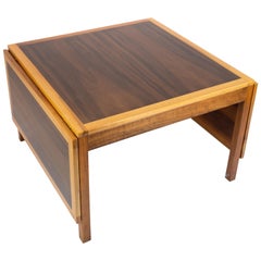 Coffee Table of Rosewood with Extensions, Designed by Børge Mogensen