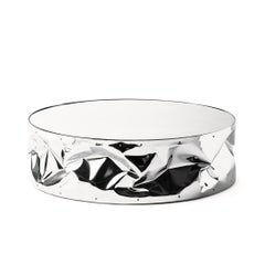 Couchtisch auf Rädern Opinion Ciatti Tab.ulone design Bruno Rainaldi - Chrom