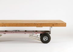 Mesa de centro con ruedas, Thierry Despont, EE.UU., Siglo XX