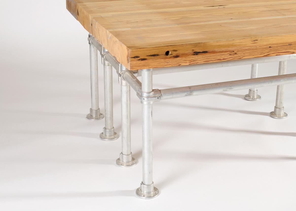 American Coffee Table on Wheels, Thierry Despont, US, 20th Century For Sale