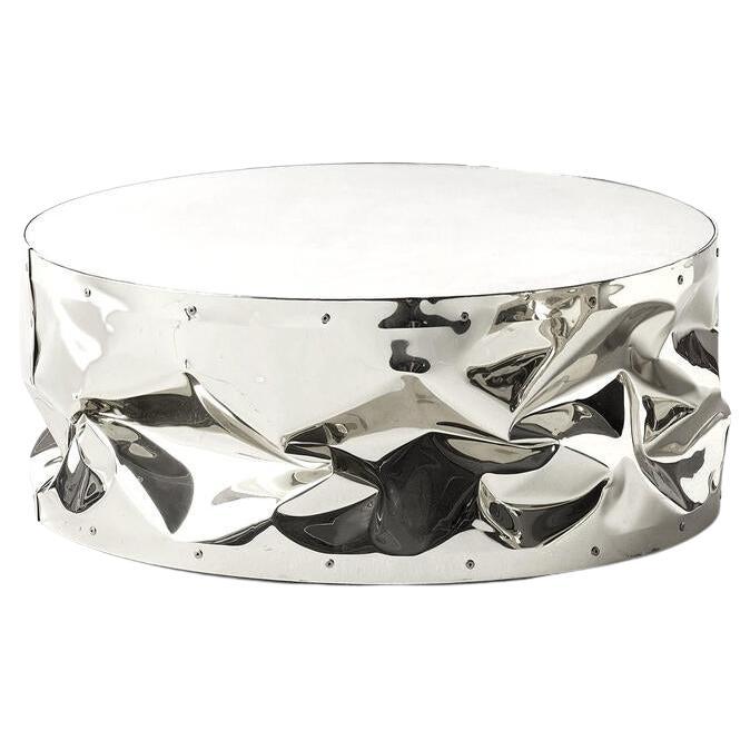 Coffee table Opinion Ciatti Tab.ulino design Bruno Rainaldi - Chrome For Sale