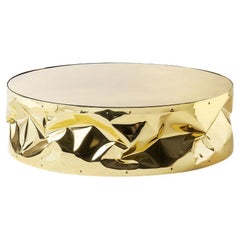 Couchtisch Meinung Ciatti Tab.ulino Design Bruno Rainaldi-Gold 60 cm 23,6 in