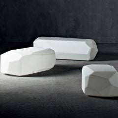 Table basse ou banc pour jardin extérieur Serralunga Meteor Medium