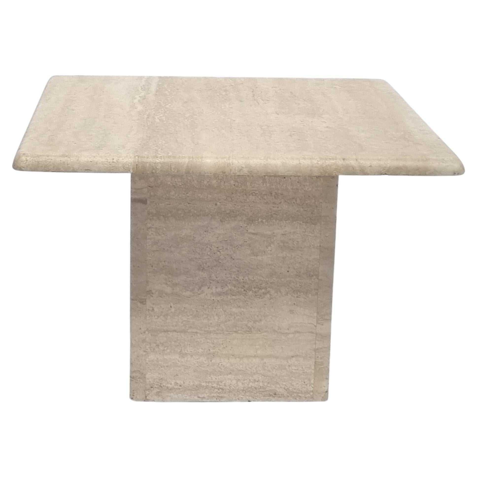 Coffee Table Out of Travertine, 1970s, Italy