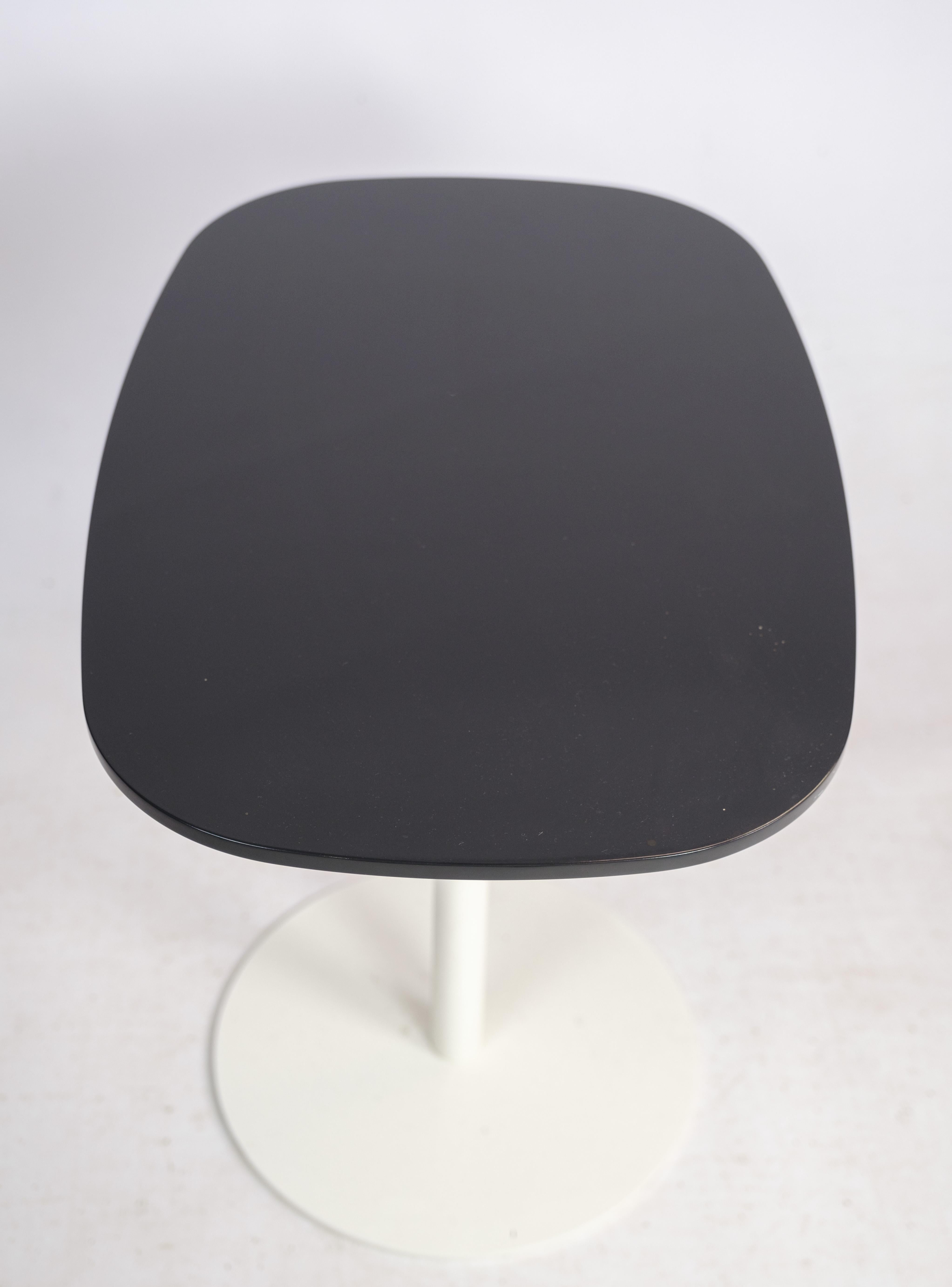 Coffee Table Made In Black High-Gloss Colour By Piero Lissoni From 2006 For Sale 1