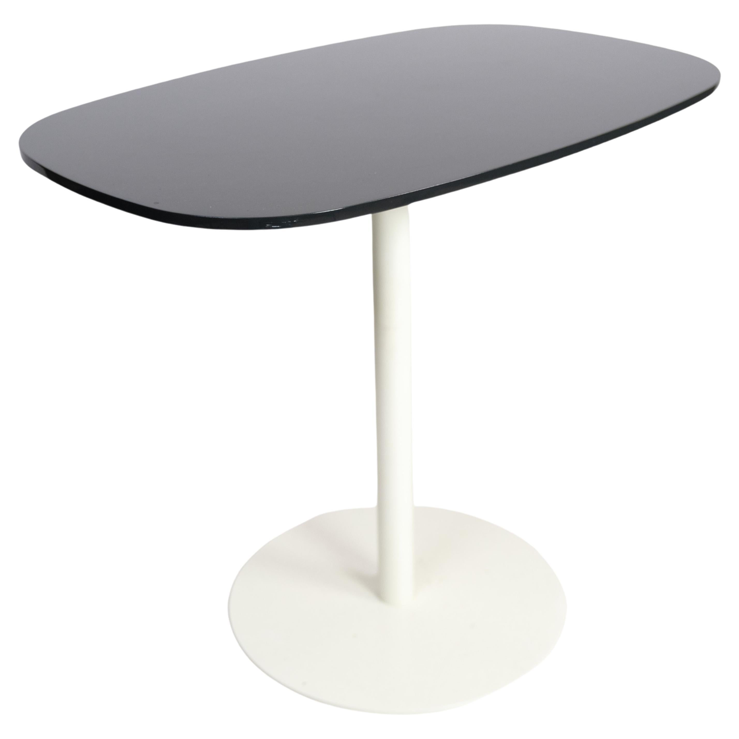 Coffee Table Made In Black High-Gloss Colour By Piero Lissoni From 2006 For Sale