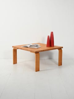 Coffee table pino e rovere anni ’60