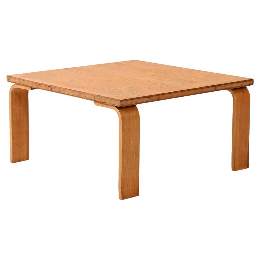 Coffee table pino e rovere anni ’60