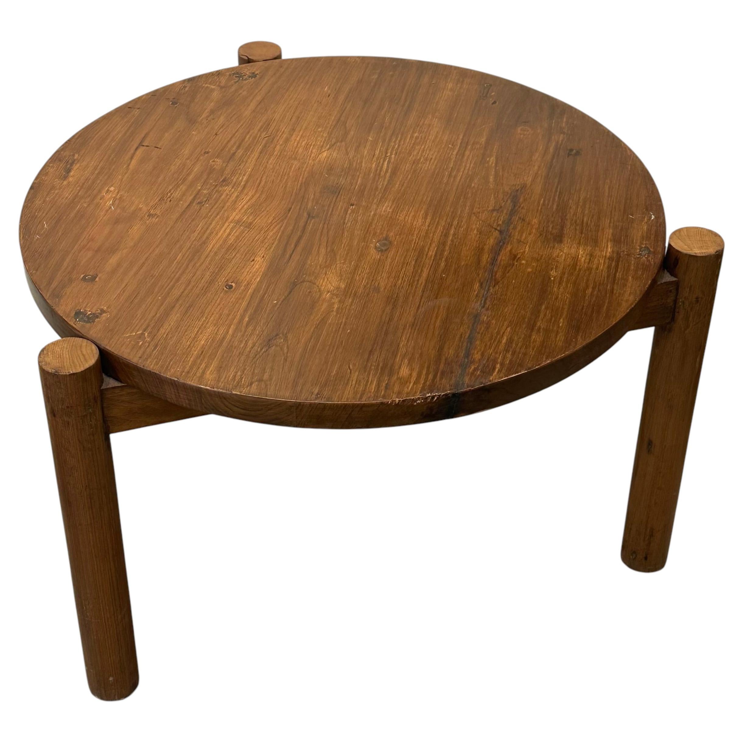Coffee Table "PJ-020514" by Pierre Jeanneret For Sale