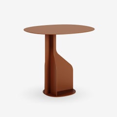 Designer Coffee Table in Steel – Foam L by WOO, Sculptural Furniture for Office