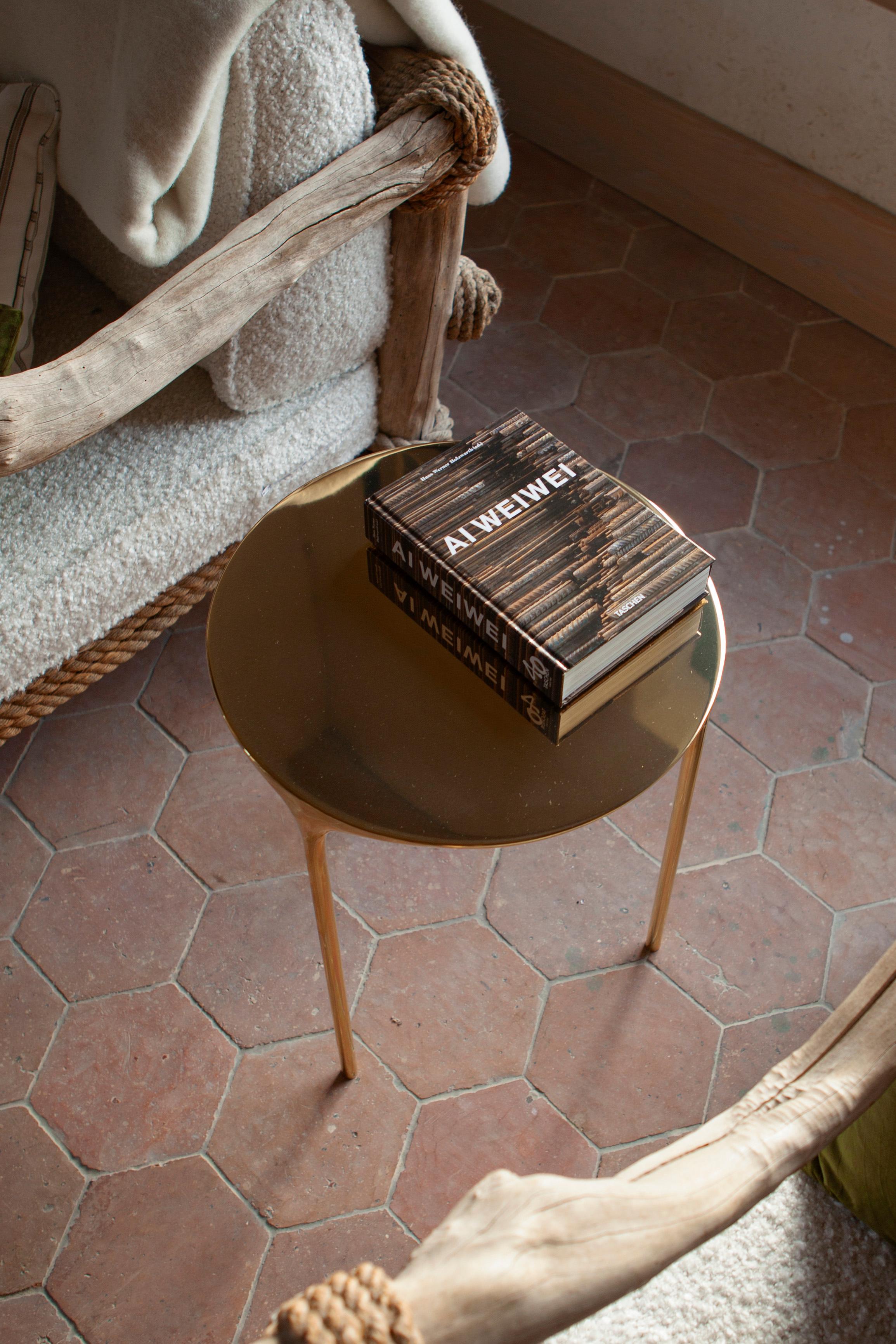 UNISM - Table basse - Laiton poli en vente 1