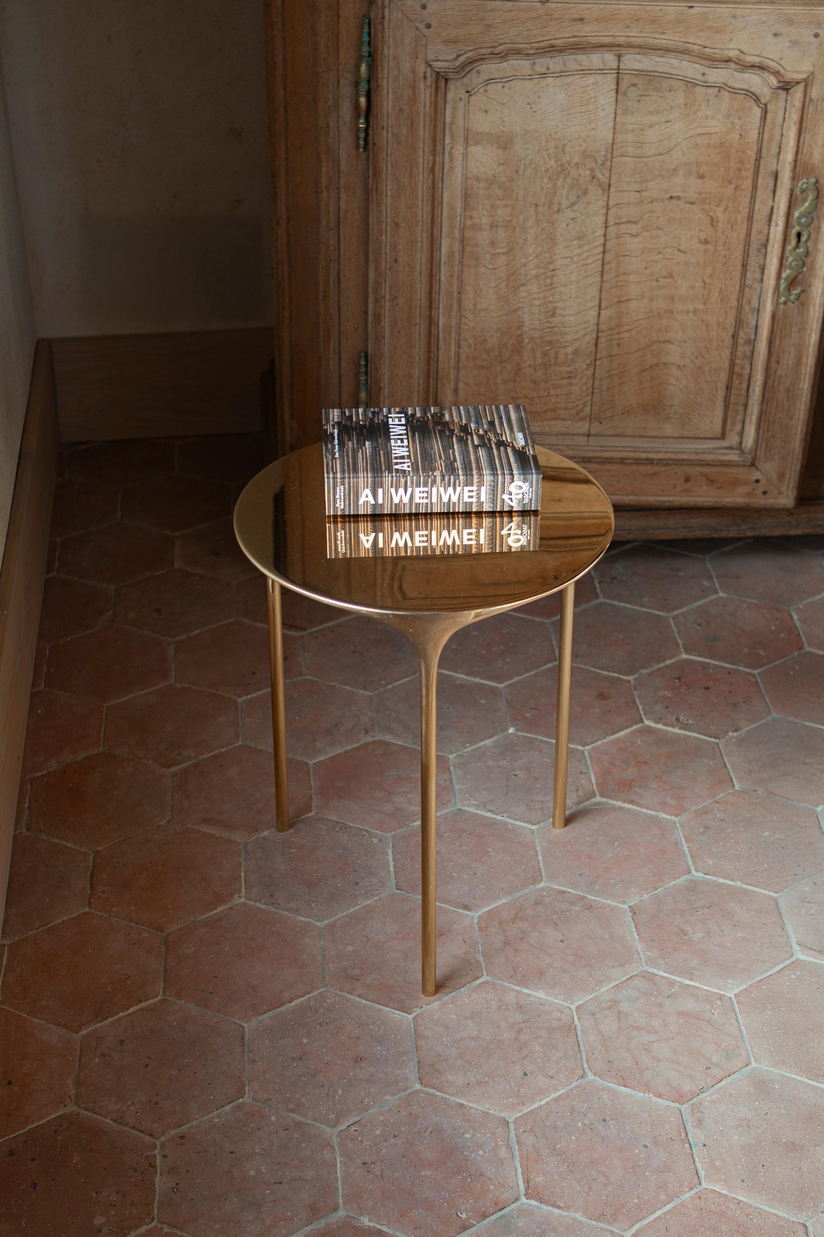 UNISM - Table basse - Laiton poli en vente 2