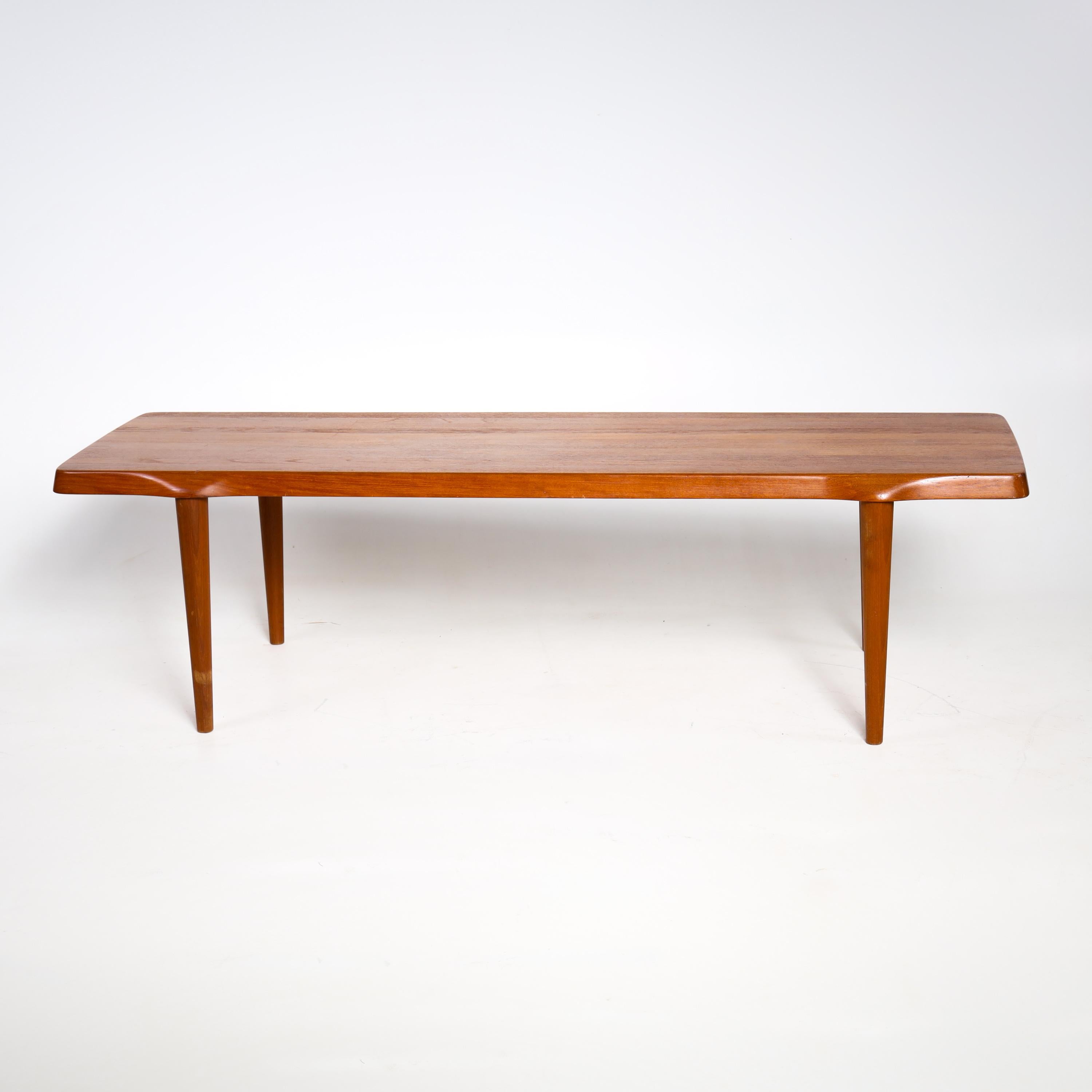 Mid-Century Modern Coffee Table, Probably Denmark, Mid-20th Century For Sale