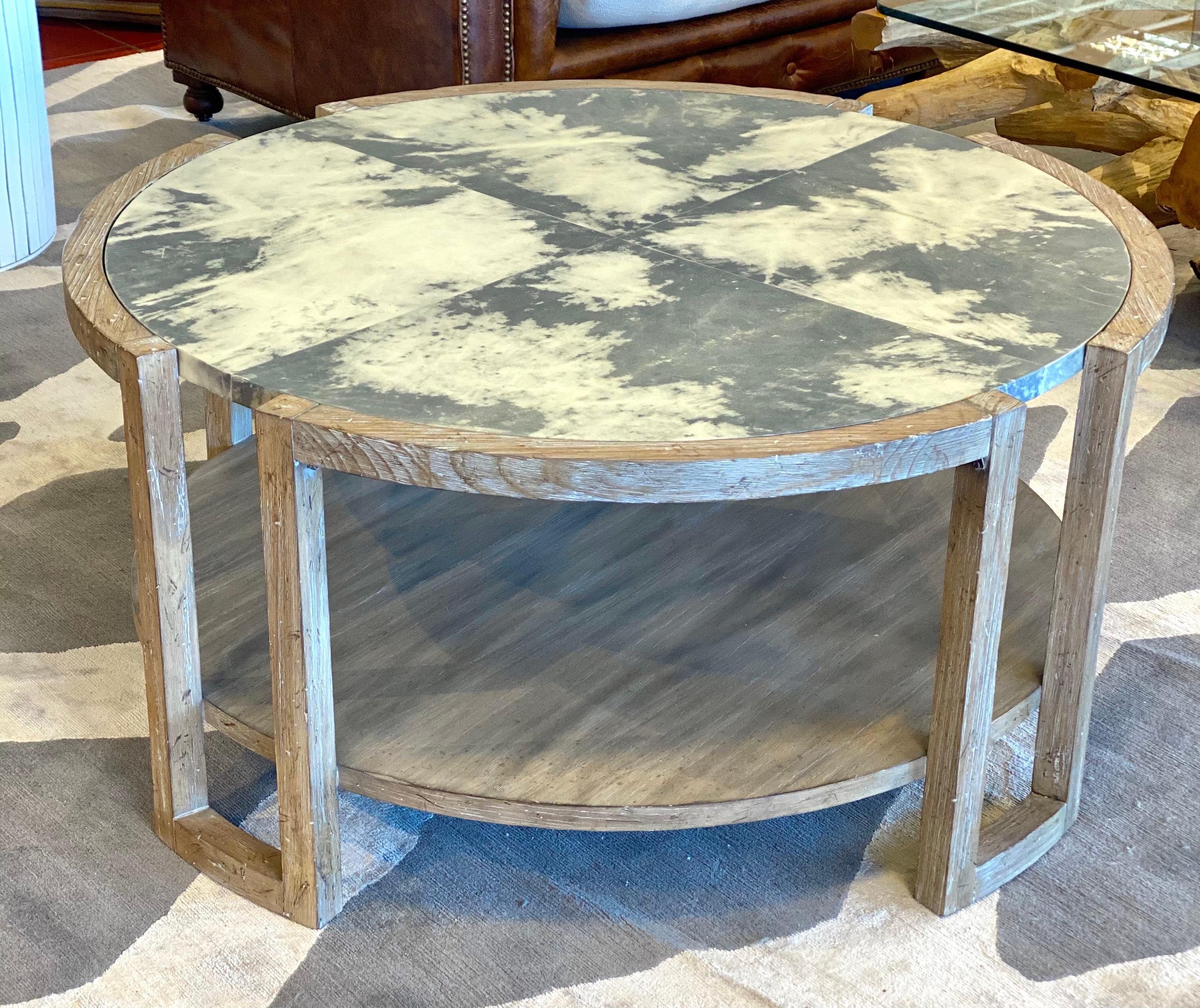 Coffee Table Revelation by Uttermost In Good Condition For Sale In Bridgehampton, NY