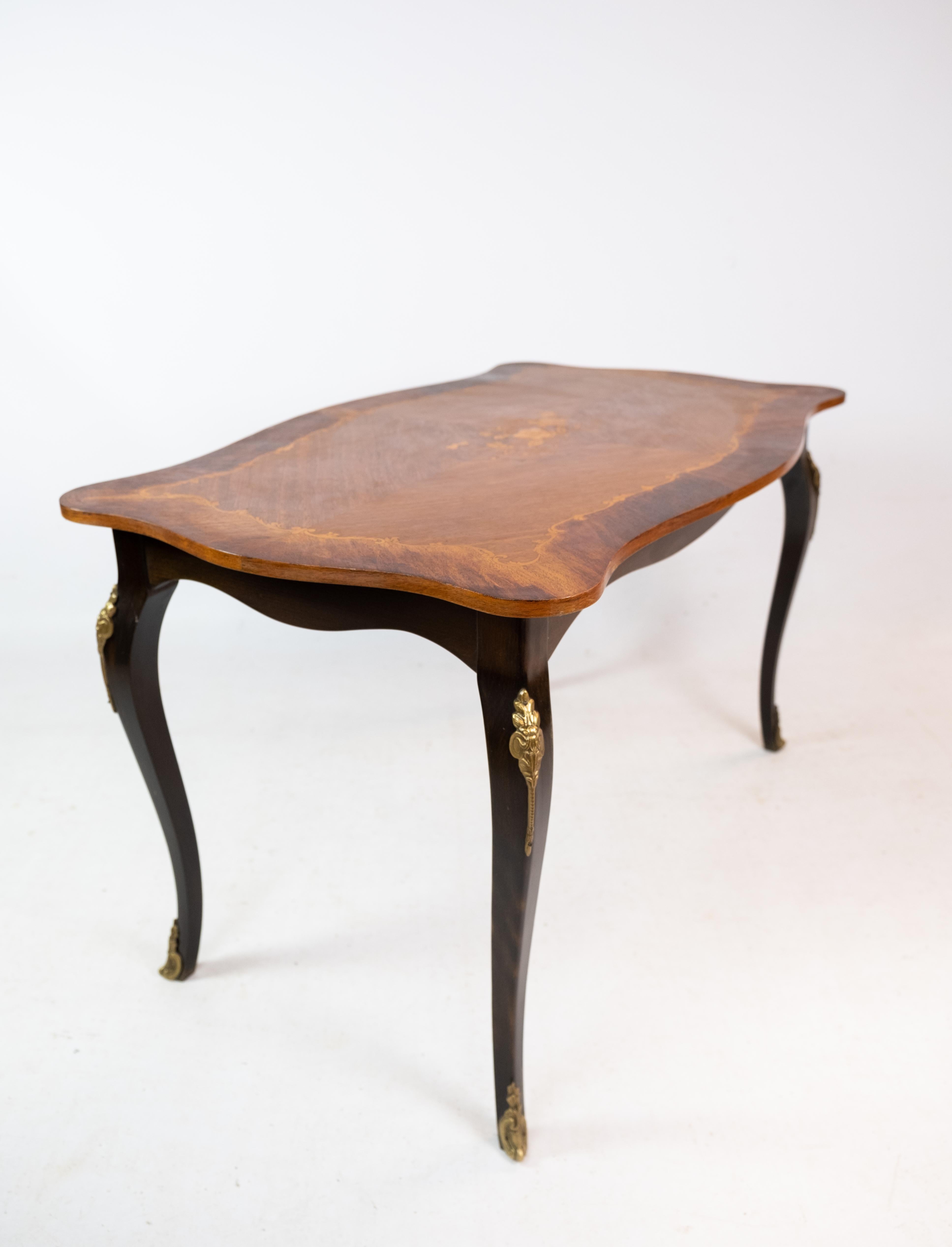 Antike Rokoko-Stil Couchtisch aus Rosenholz aus den 1930er Jahren im Angebot 4